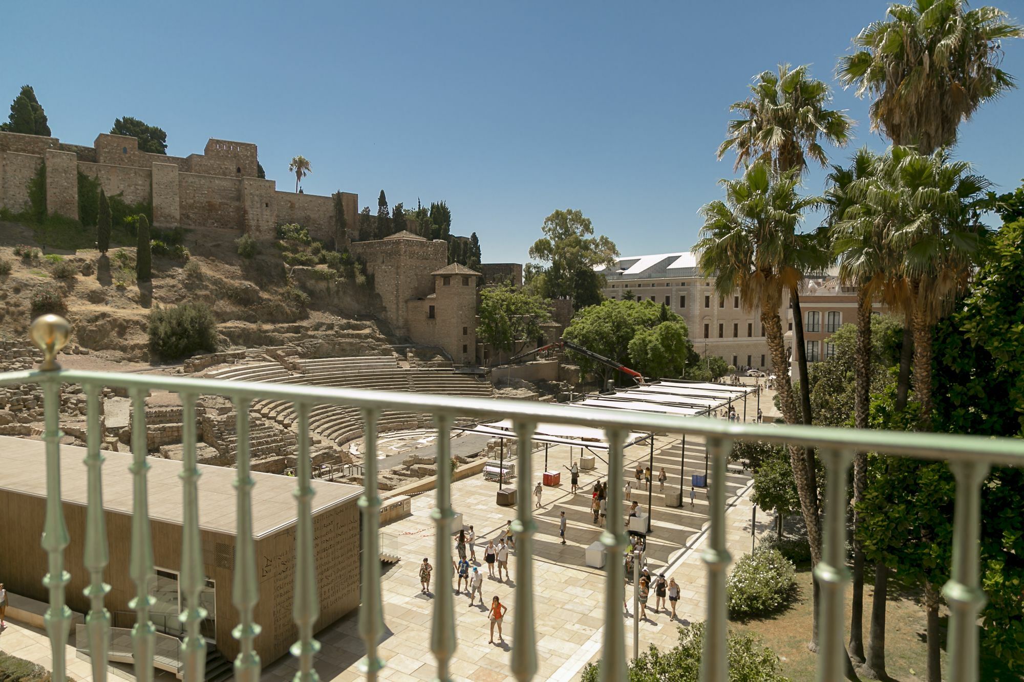 Teatro Romano 7 & 8 Малага Екстериор снимка